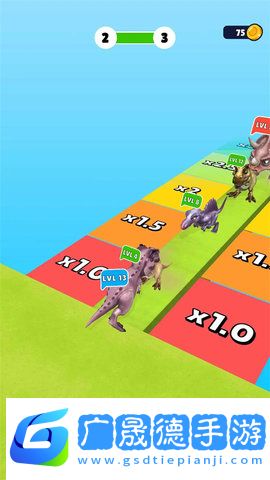恐龍戰(zhàn)爭(zhēng)合并奔跑最新版中文下載
