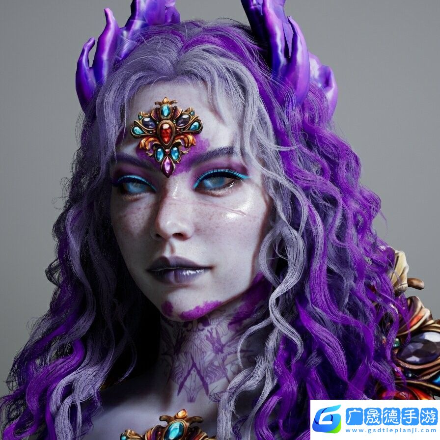 inZOI紫發(fā)古神捏臉?lè)窒?><p style=