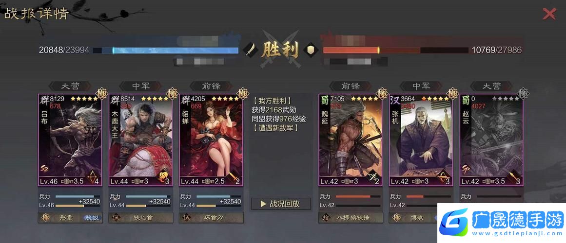 率土之濱鬼呂群賈復古組合深度攻略