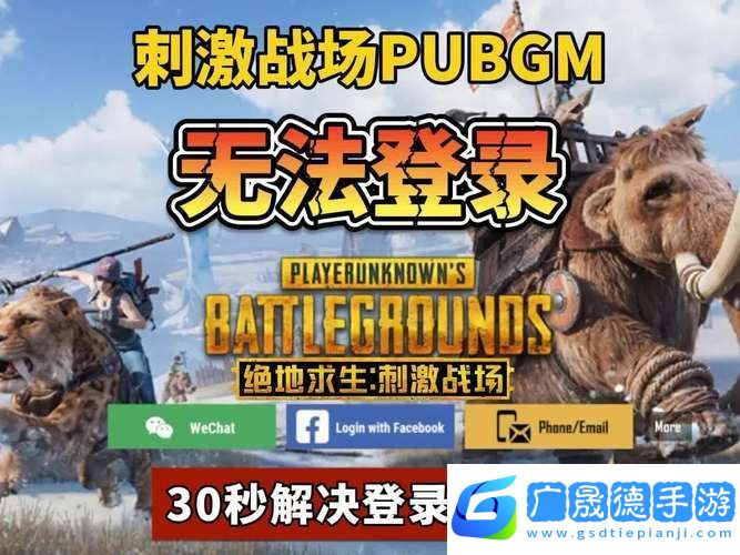 手機絕地求生無法登陸