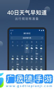 知雨天氣預報