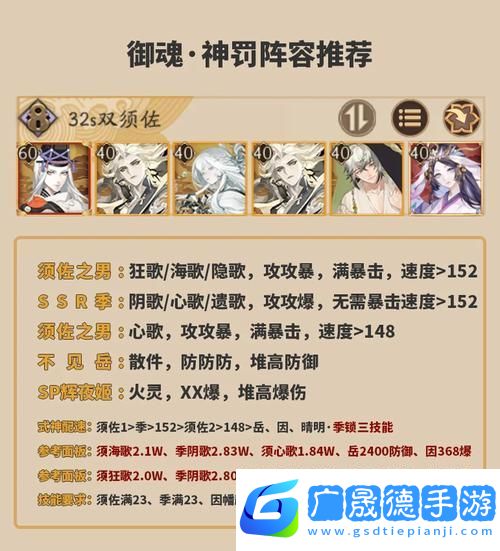 陰陽師高手必備
