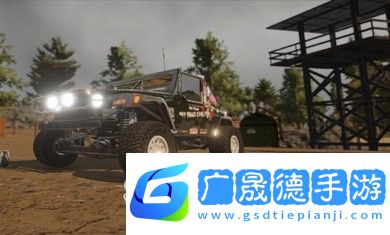 越野旅行駕駛汽車